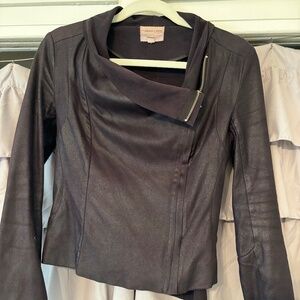 Silence and  Noise Faux Suede Jacket